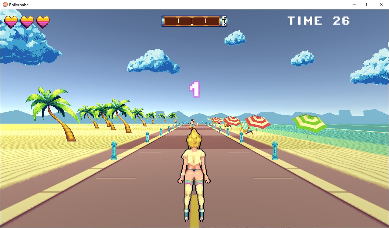【Pixel SLG, Animated】[H Version of Violent Motorbike] Rollerbabe Latest Version 【New Work, 150M】