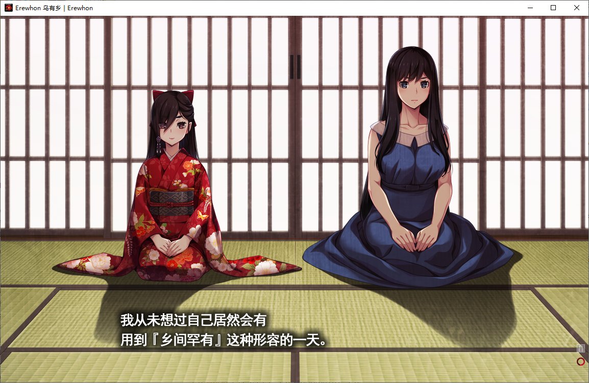 【Dark ADV/Chinese Translation/CV】Erewhon: Utopia - Full Translation Chinese Patch【4.4G】