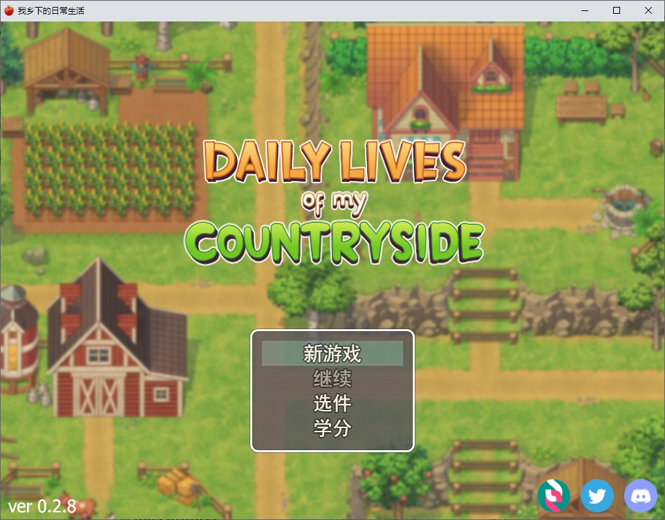 [Western RPG/Chinese Translated/Animated] My Country Life! V0.28 Machine Translation Chinese Version [Update/2G]