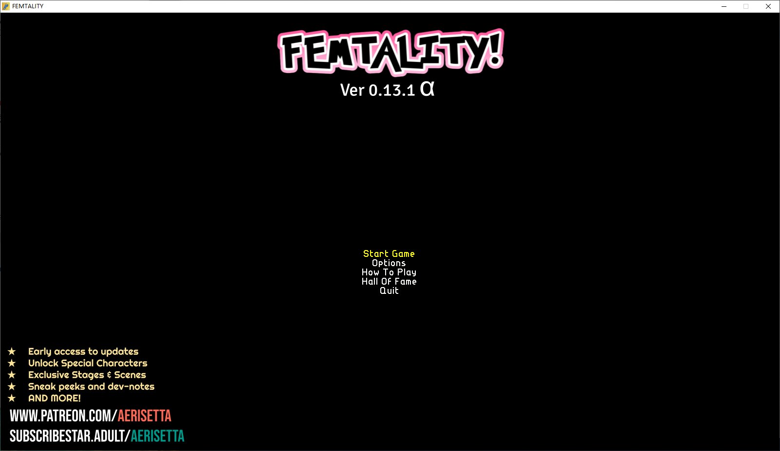 【Western ACT/Animated】FEMTALITY v0.13.1 Android + PC Latest Test Version 【New Game/1.3G】