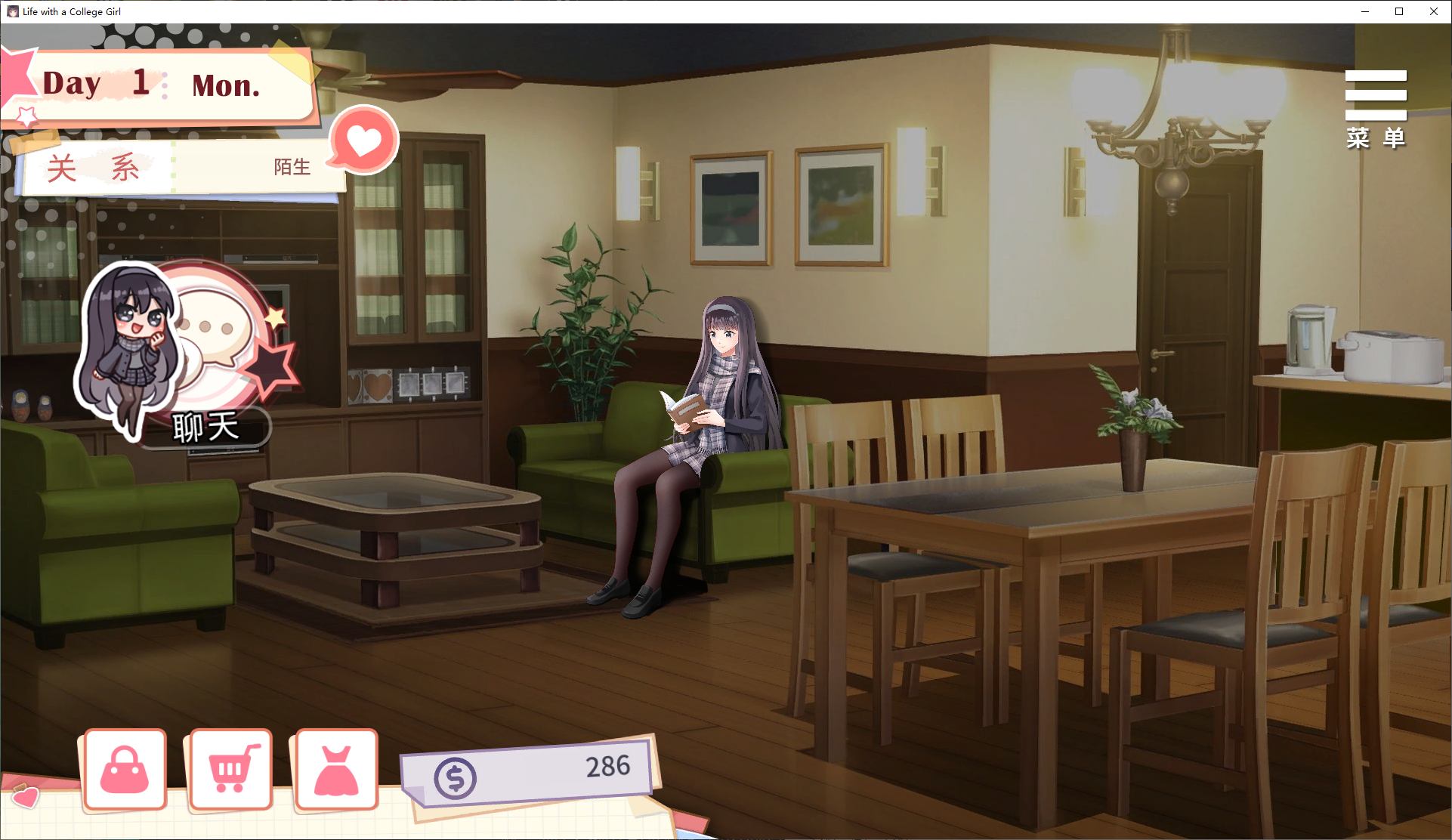 【Raising SLG/Chinese/Full Animation】Living with Female University Students Steam Official Chinese Infantry Version【New Release/4G】