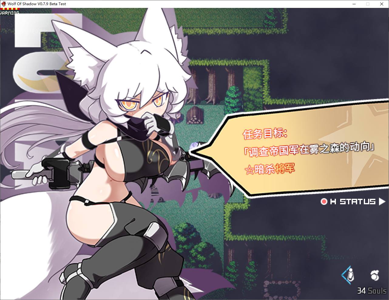【Japanese ARPG/Chinese/Animated】WolfOfShadow v0.7.9 Official Chinese Version【Update/180M】