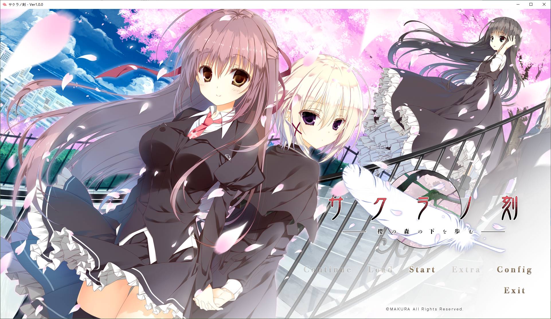 [Japanese ADV Chinese Translated] Sakura Time - Walking Under the Cherry Blossom Forest Machine Translation Version [7.1G]