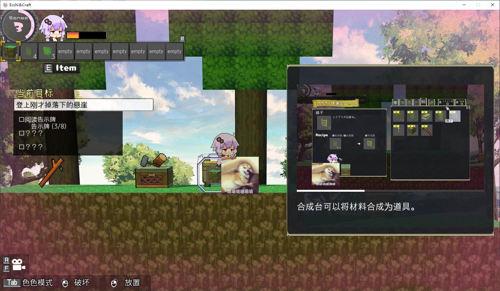 【Japanese ACT/Chinese/Animated】Ecchi&Craft DL Official Chinese Version + DLC【5.4G】