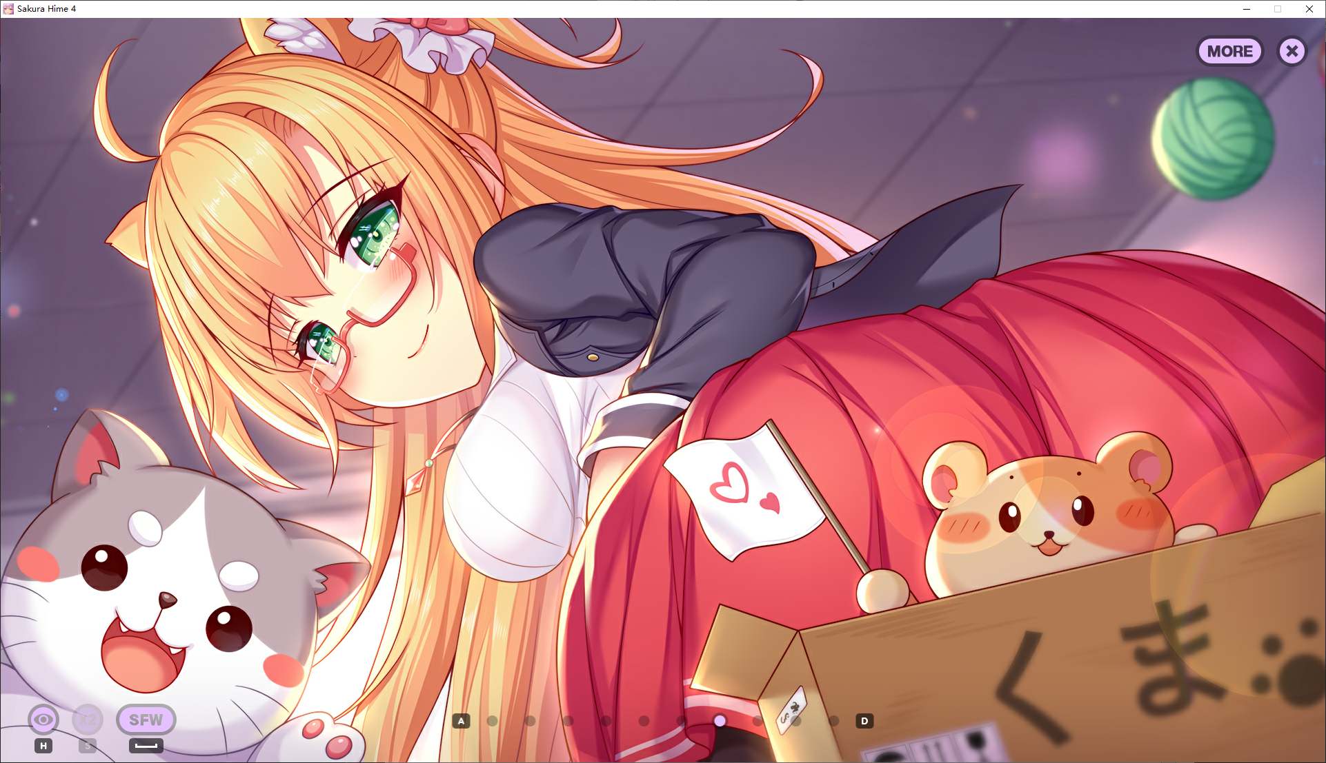【Japanese SLG/Chinese/Animated】Sakura Hime 4 Official Chinese Infantry Version【New Release/470M】