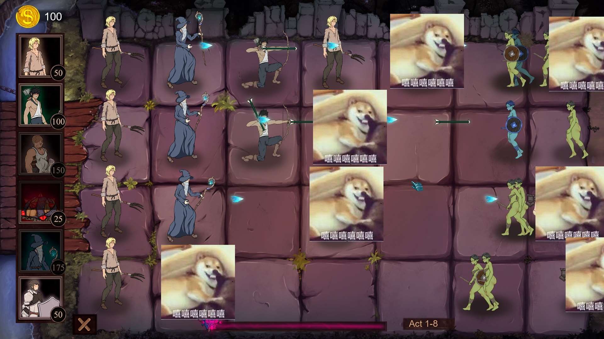 【Western PVZ/animated】Monster Girl Assault! v0.2.7 Android + PC Latest Test Version【New Game/780M】