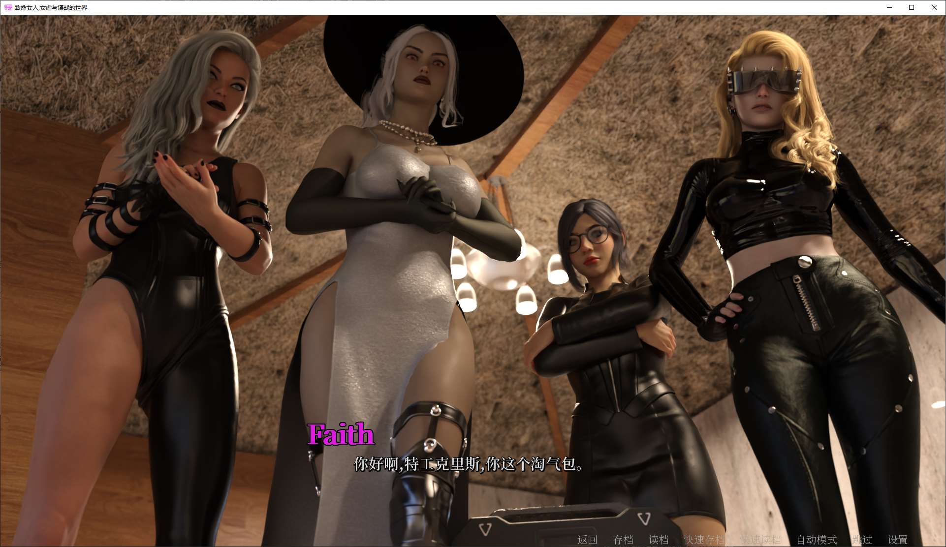 【SM/SLG/Chinese/Animated】Lethal Women: The World of Femdom and Espionage - Official Chinese Infantry Version 【New Release/2.5G】