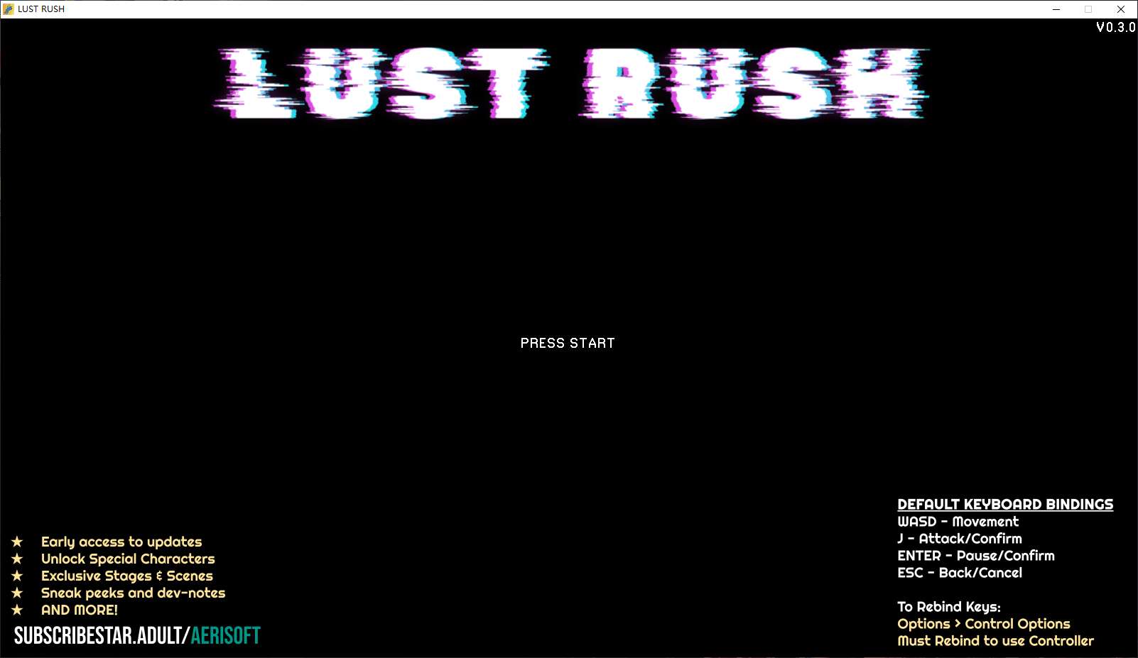 【Western ACT/Animated】Lust Rush v0.3 Android + PC Latest Test Version [Update / 1G]