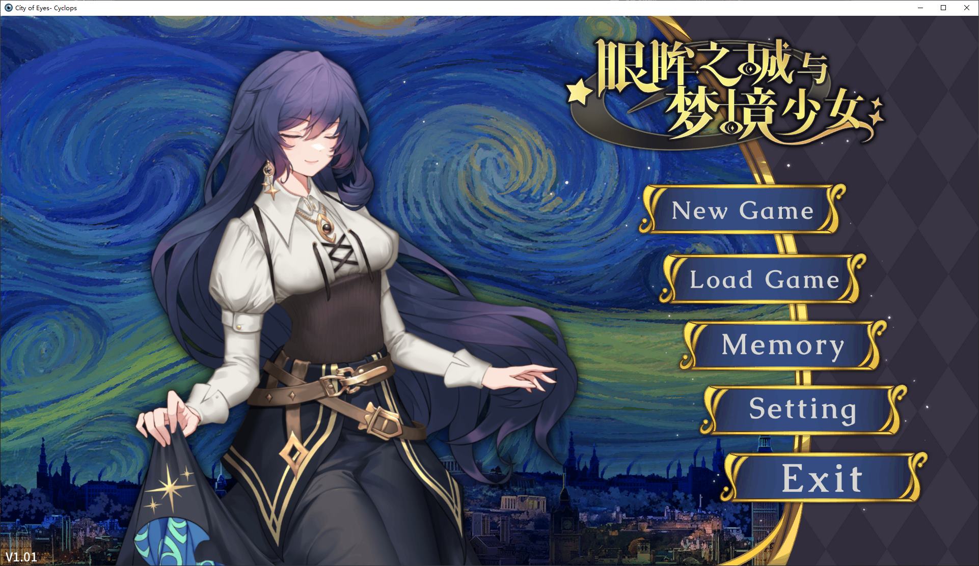 【Decryption SLG/Chinese Translated】City of Eyes and Dream Girls Steam Chinese Infantry Edition 【New Release/430M】