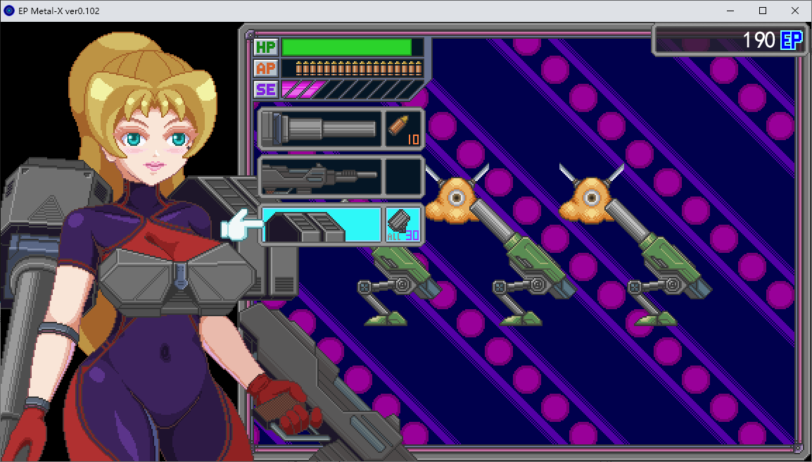 【Japanese RPG/Chinese】EP Metal-X v0.102 Official Chinese Test Version 【New Work/270M】