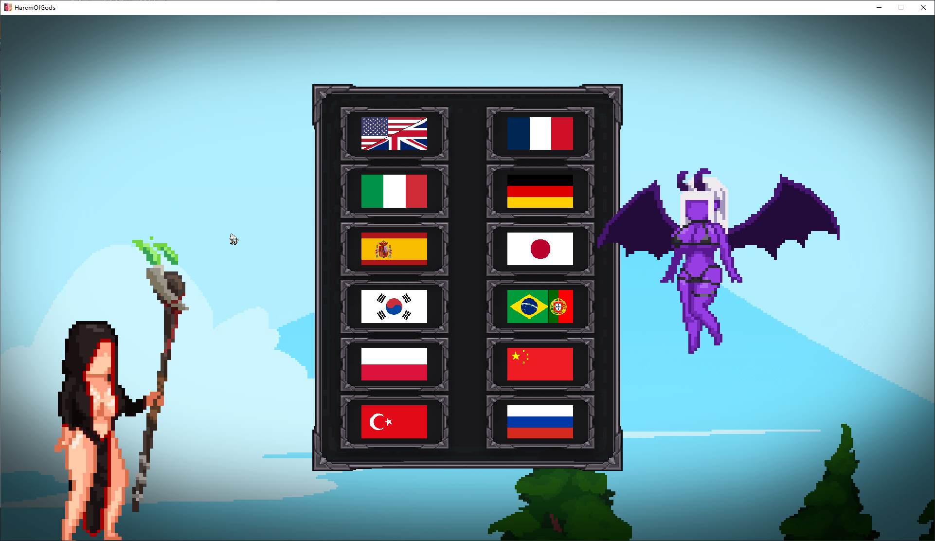 【Pixel ARPG/Chinese/Animated】 God Harem v0.7.30 Official Chinese Test Version 【New Release/720M】