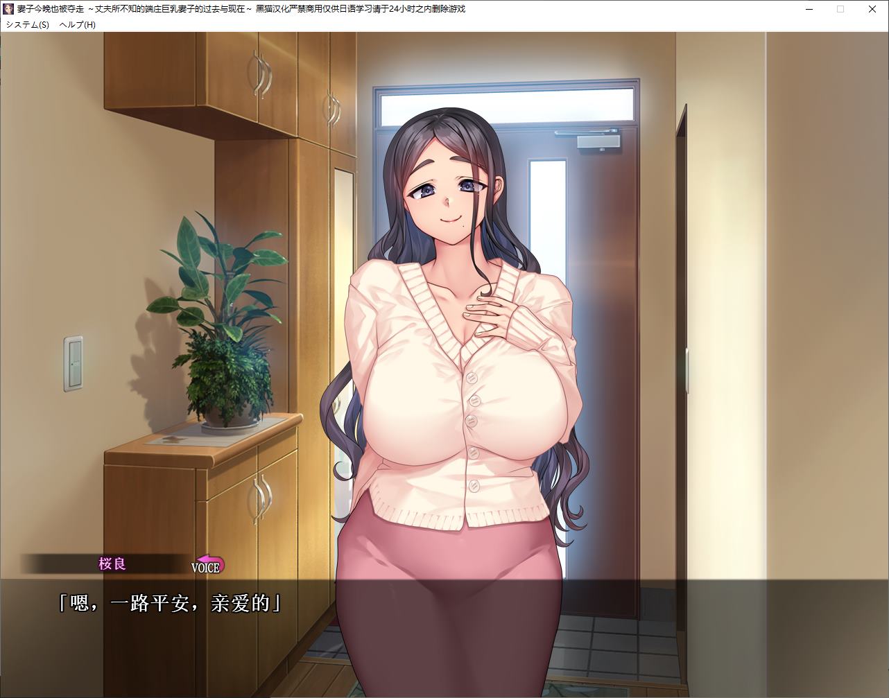 【Green ADV/Chinese Translation】My Wife Is Also Taken Tonight ~ The Past and Present of the Virtuous Busty Wife That Her Husband Doesn't Know, Machine Translation Chinese Version【New Chinese Translation/1.1G】