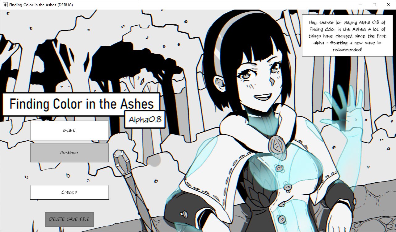 【Western SLG/2D】 Searching for Color in the Ashes v0.8 Latest Test Version [Update/270M]