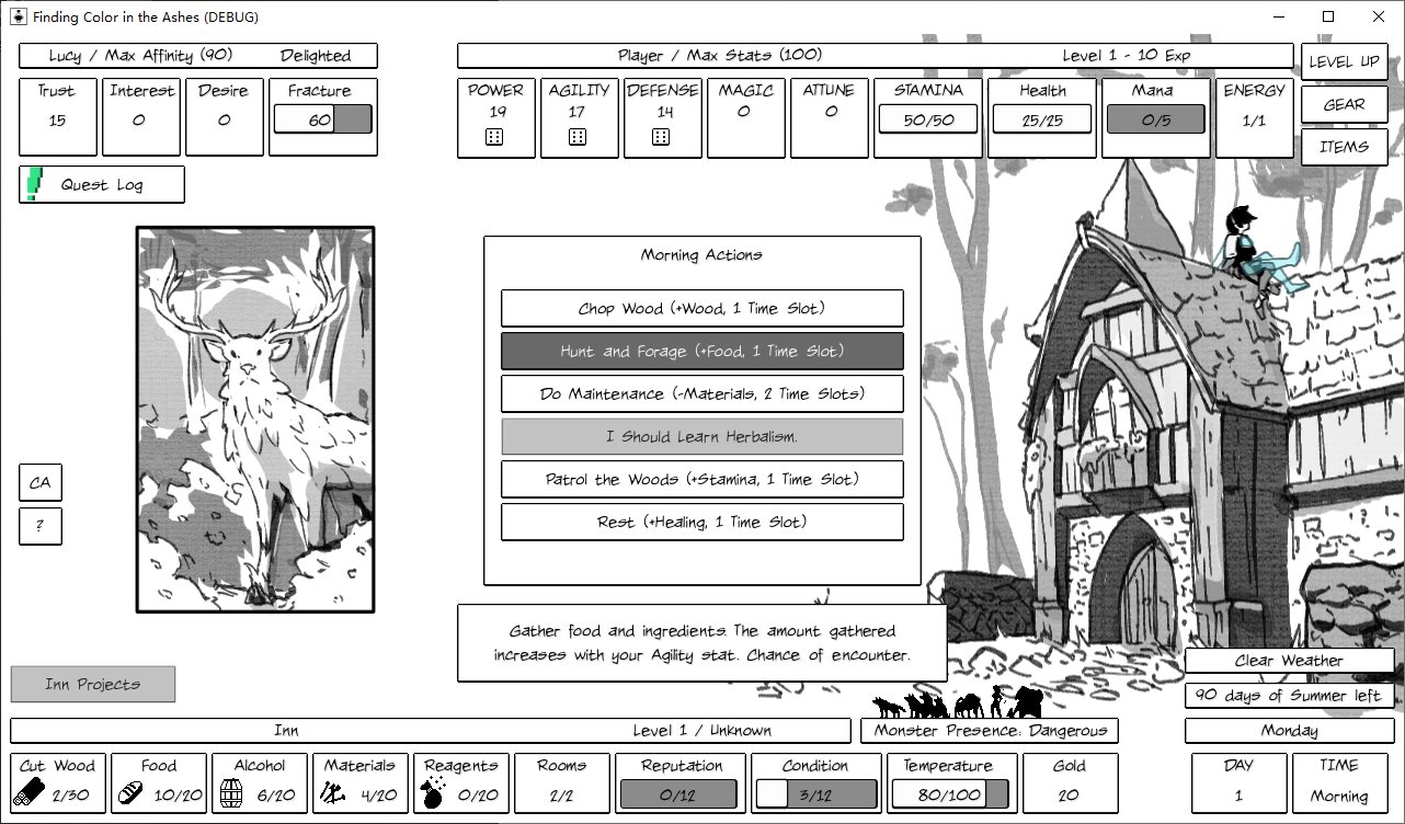 【Western SLG/2D】Finding Color in the Ashes v0.8 New Test Version【Update/270M】