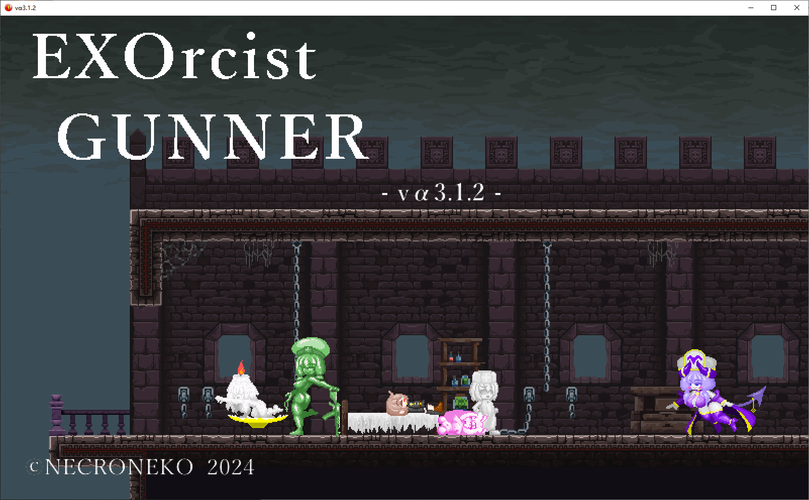[Japanese ACT/Animated] EXOrcist GUNNER v3.1.2 DL Test Version [New Release/120M]