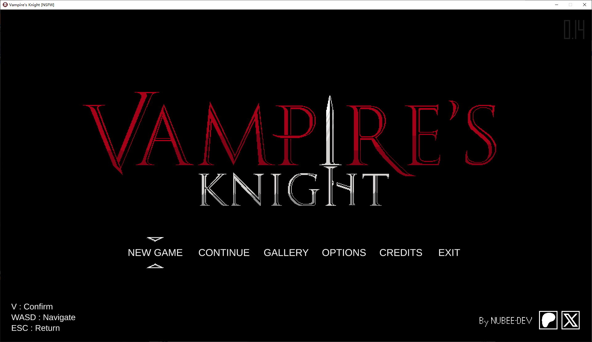 【Pixel ACT/Animated】Vampire's Knight v0.14 Pixel Infantry Version 【500M/Update】