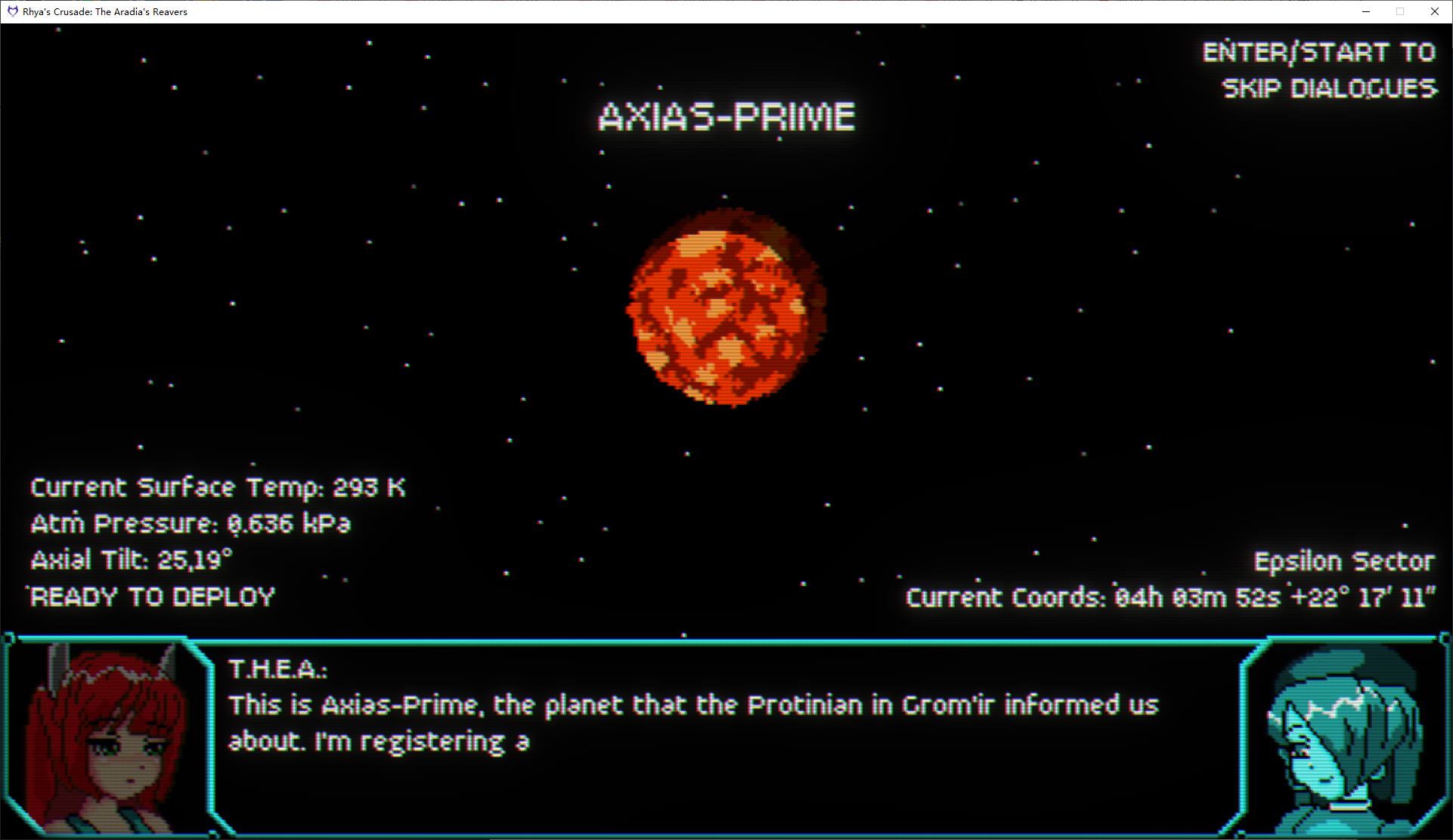 【pixel ACT/animated】Rhya's Crusade The Aradia's Reavers setam official version【new release/1.5G】