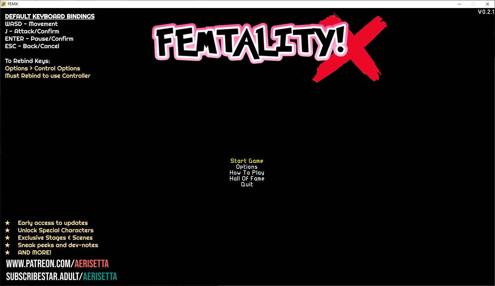【欧美ACT/全动态】FEMTALITY v0.2.1 安卓+PC 最新测试版【更新/1.1G】