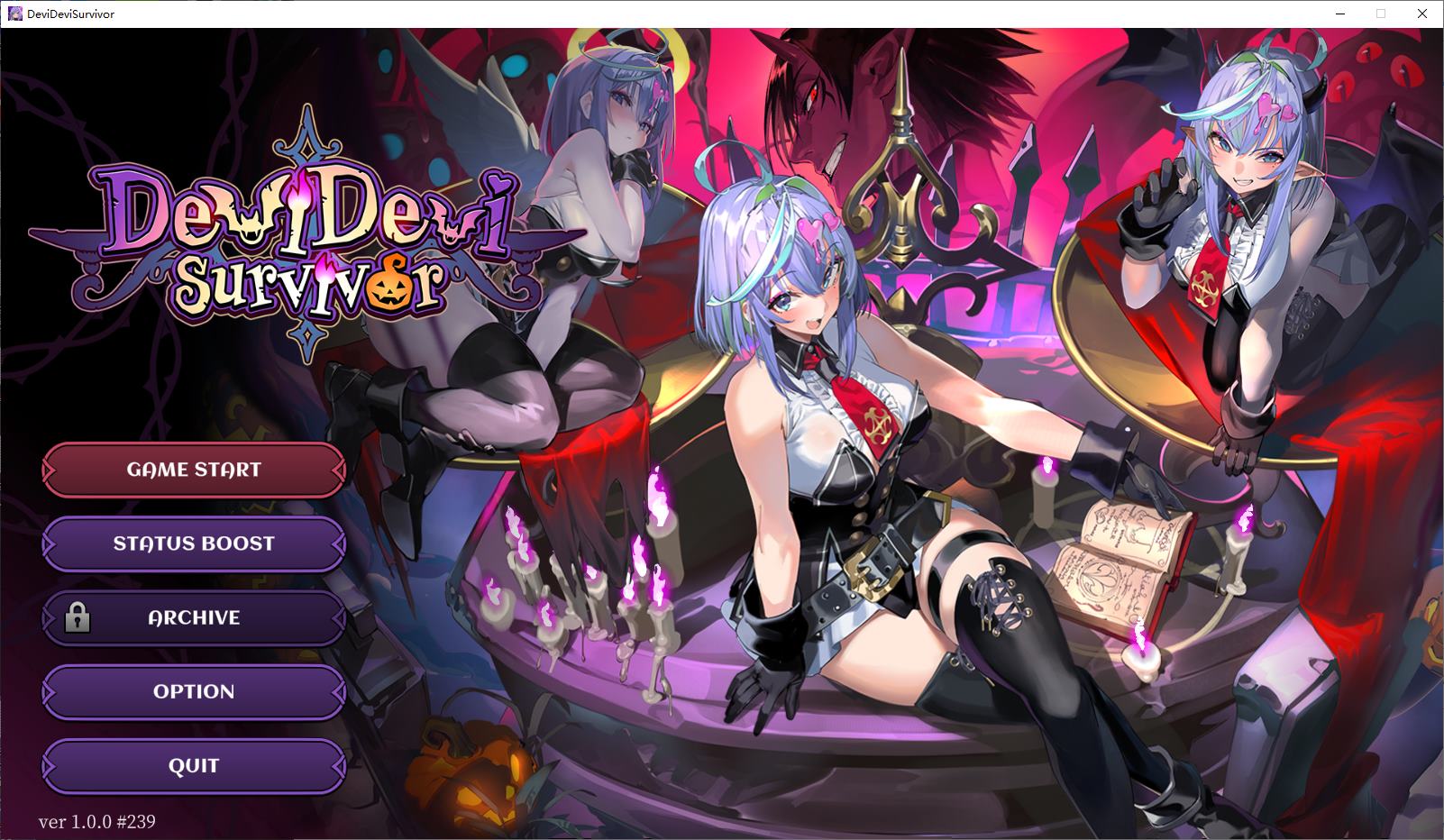 【Japanese ARPG/Chinese/Animated】DeviDevi Survivor PC+MAC Official Chinese Version [New Release/1.6G]
