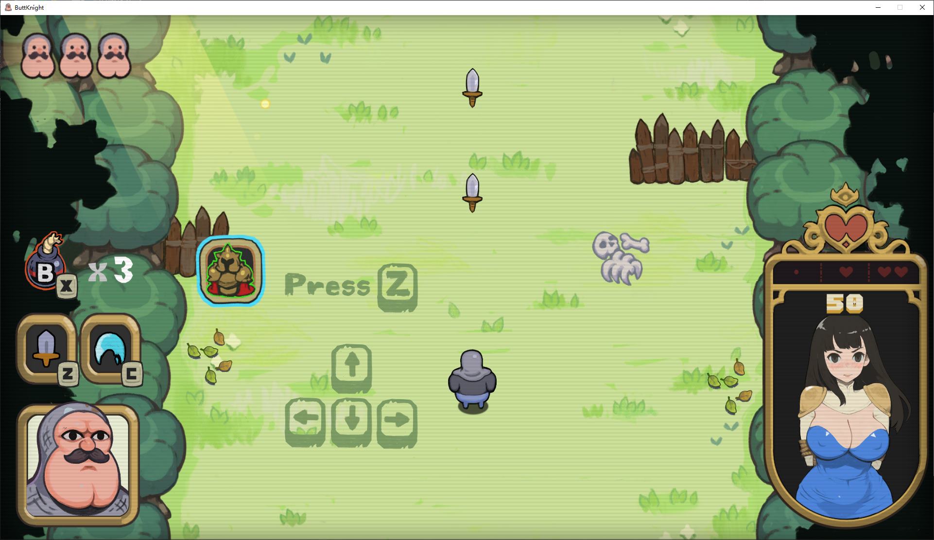 【Western ACT/Chinese/Animated】ButtKnight Steam Infantry Chinese Version【New Game/2.2G】