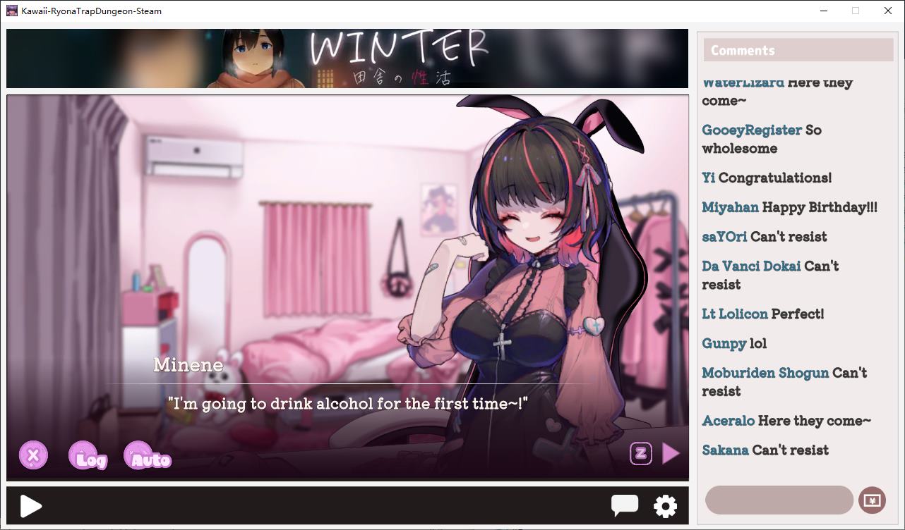【Japanese ACT/animated】IN Kawaii -Ryona Trap Dungeon steam version 【New release/1.6G】