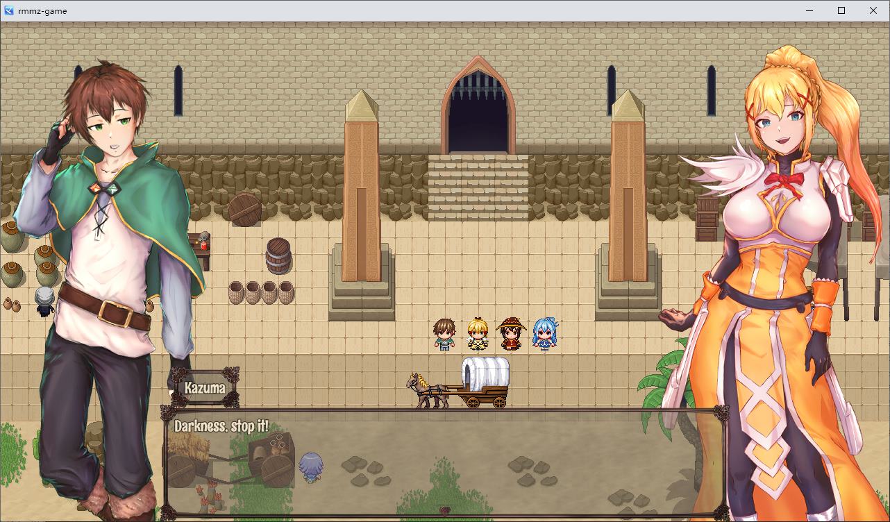 【Fan-made RPG】This goddess corrupted our horny world v0.1 most new test version 【New work/670M】