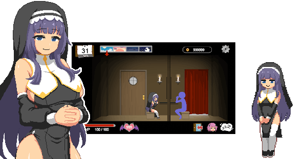 【Japanese SLG/Chinese/Pixel】Handyman Fantasy with DLC Official Chinese Infantry Edition【Update/1.16G】