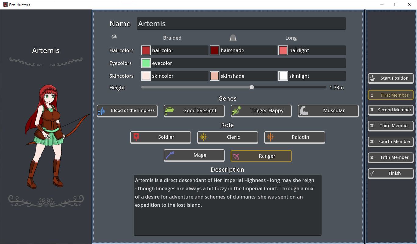 【European and American RPG/Chinese】Ero Hunters v0.4 Mac+PC+LIN Latest Chinese Version【Update/700M】
