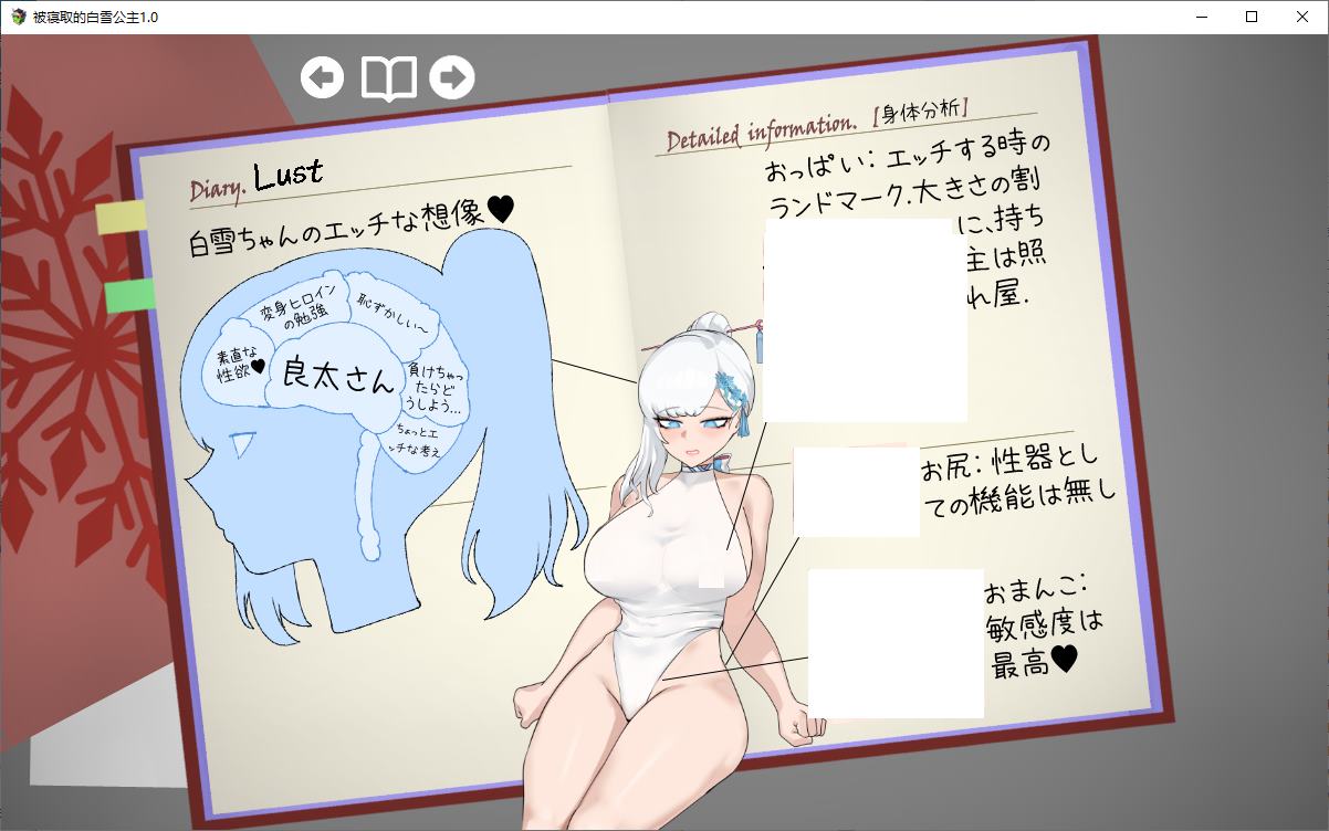 【Green RPG/Chinese translated】The Female Lead Shirogane Who Was Cheated On - Machine Translation Chinese Version【New Release/1.1G】