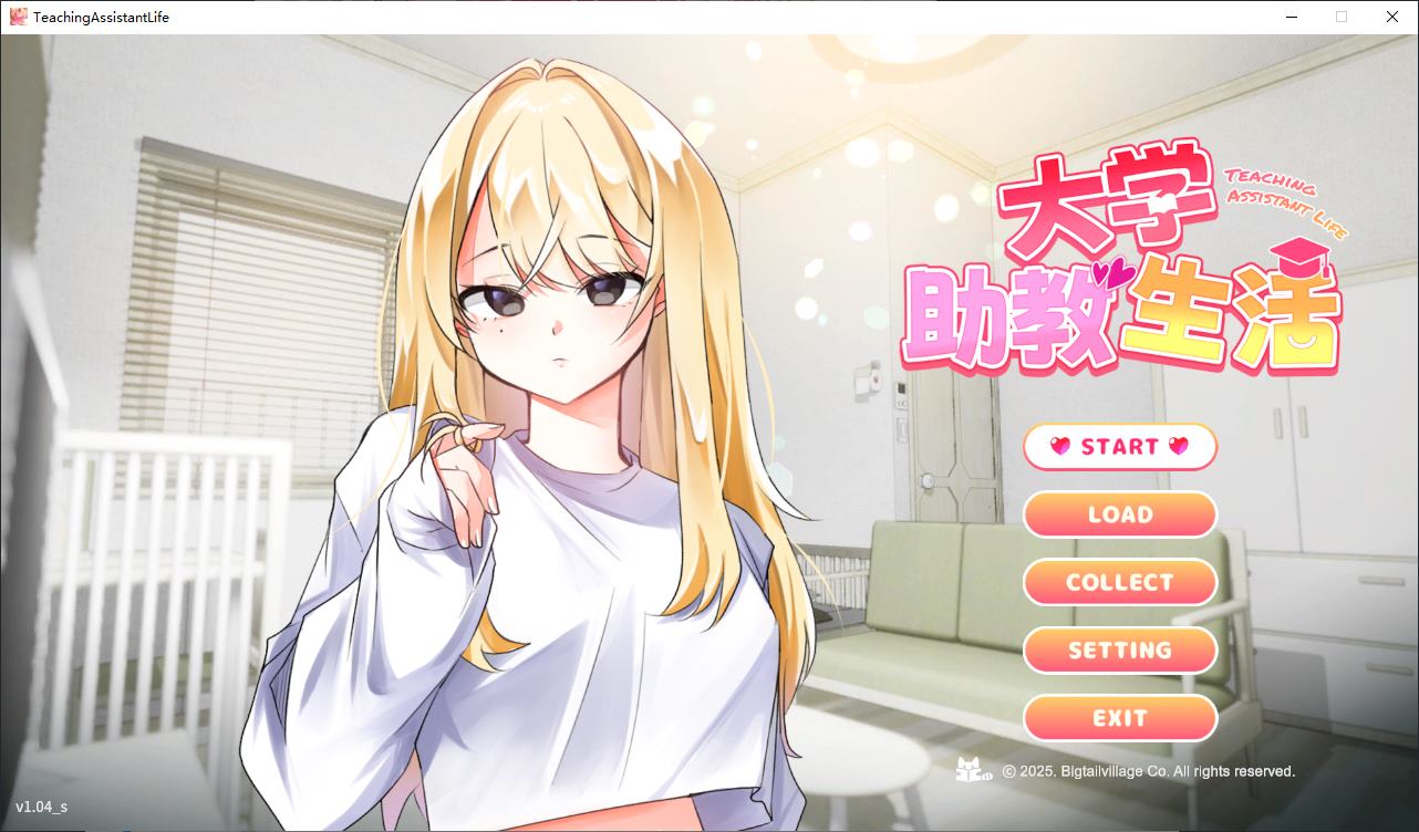 【Romance SLG/Chinese】University Teaching Assistant Life Steam Chinese Version 【New Release/1G】