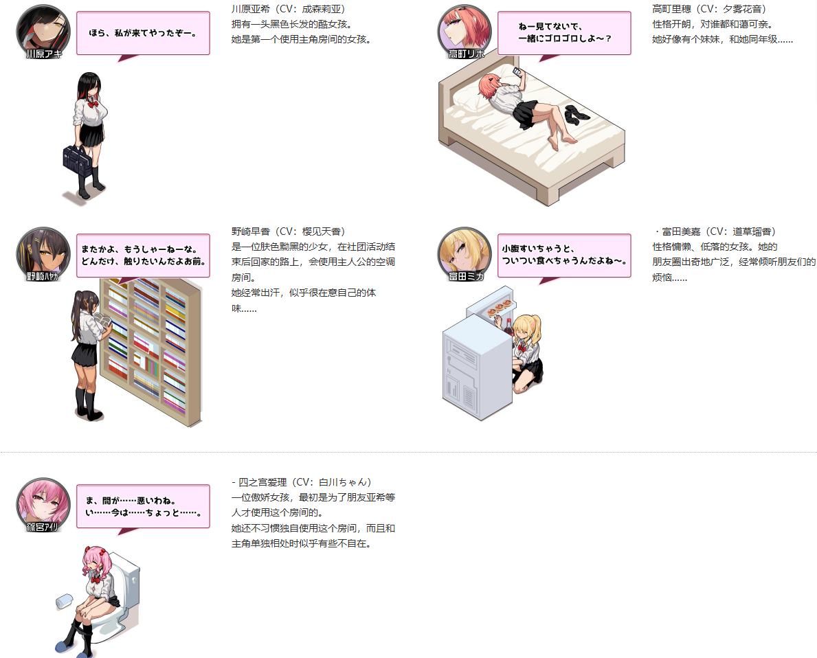 【Japanese SLG/Chinese translated】Gall Be! Girls Gathering Place Near School DL Machine Translation Version【New Game/370M】