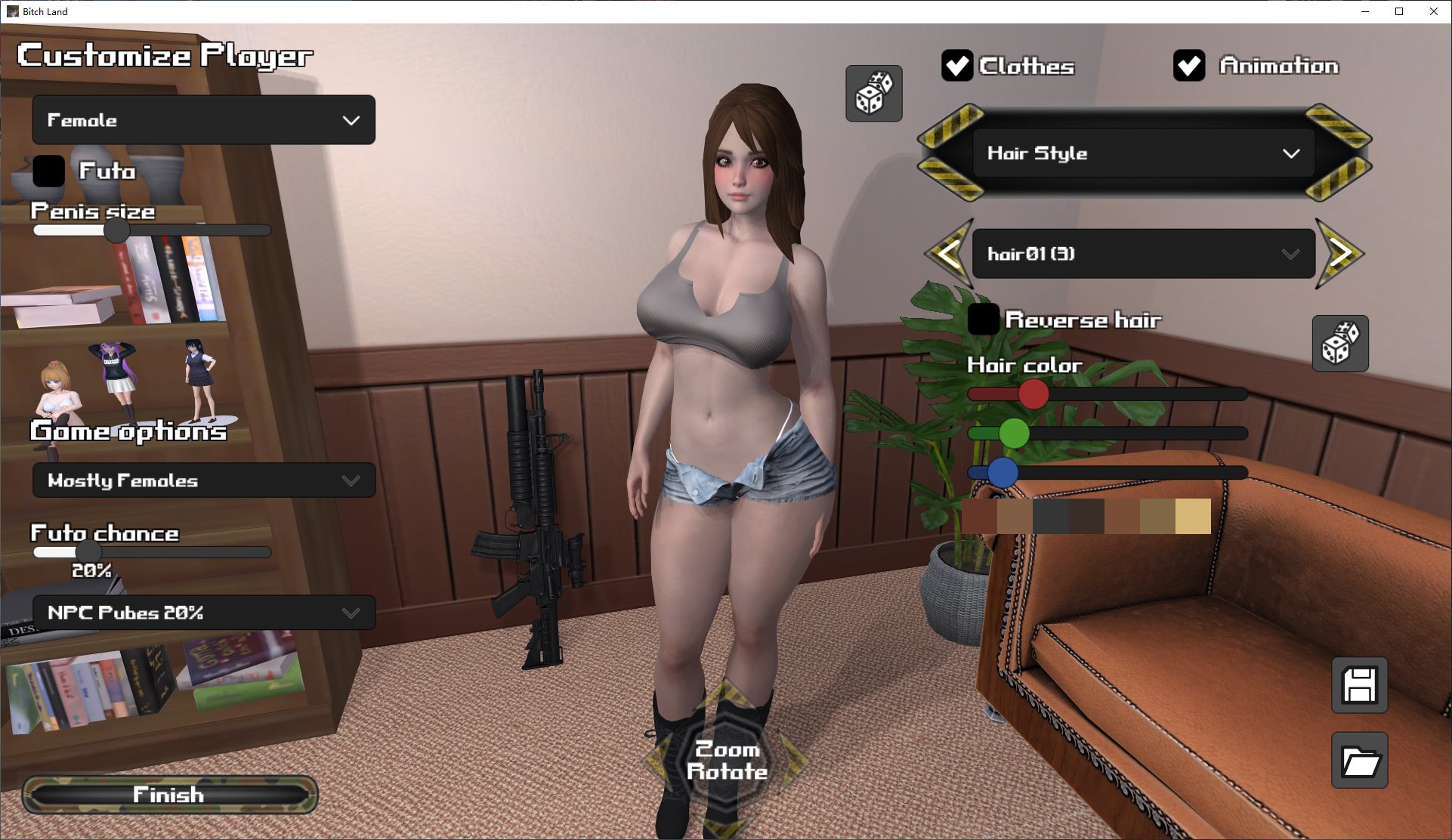 【Western 3D/Animated】Bitch Land v10 Latest Test Version【Update/2.15G】