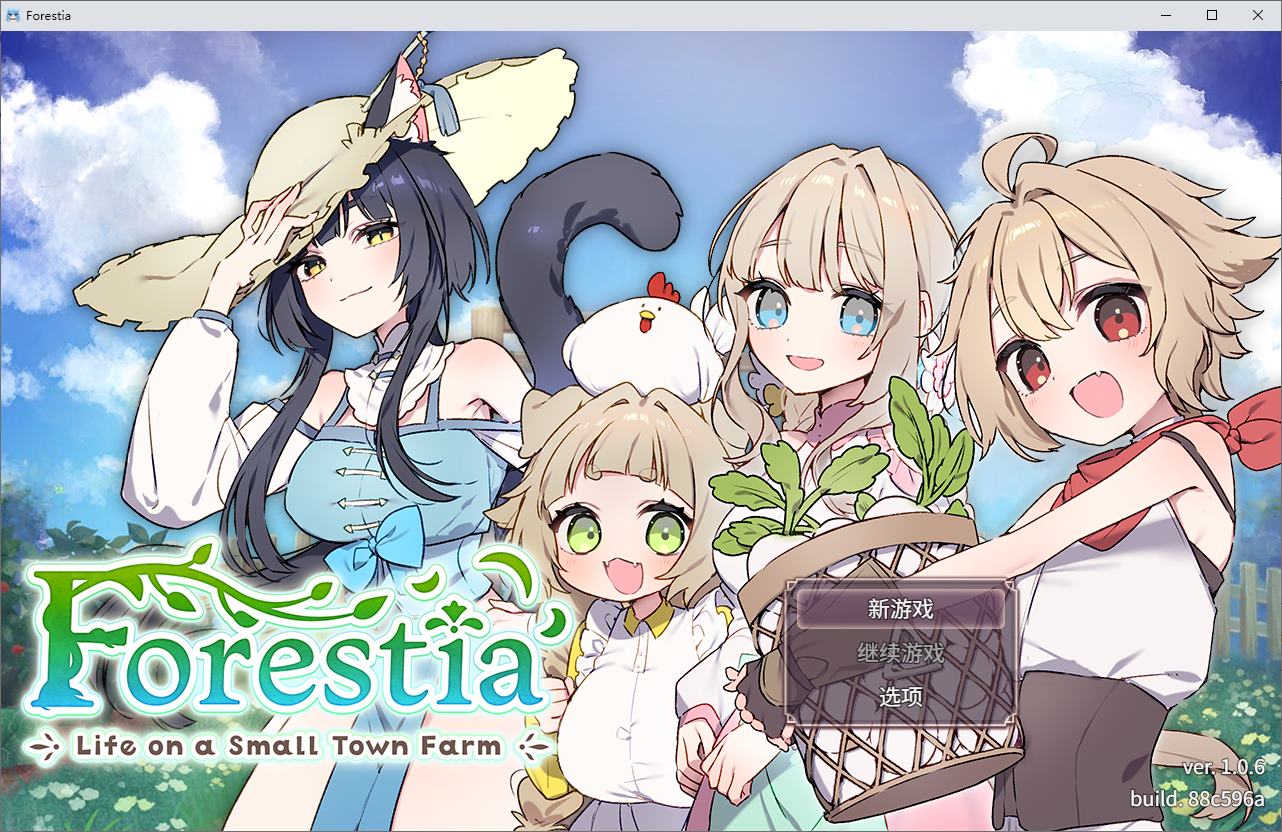 [Boy RPG/Chinese] Forestia ~ Life in the Small Town Ranch ~ Official Chinese Version [New Work/710M]