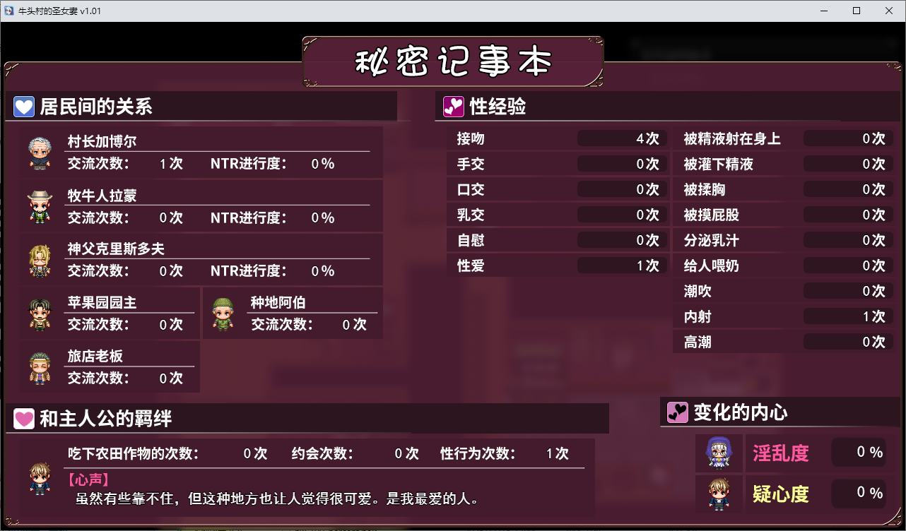 【Green RP/G Chinese】Virgin Village's Holy Wife Steam Official Chinese Version【New Release/780M】