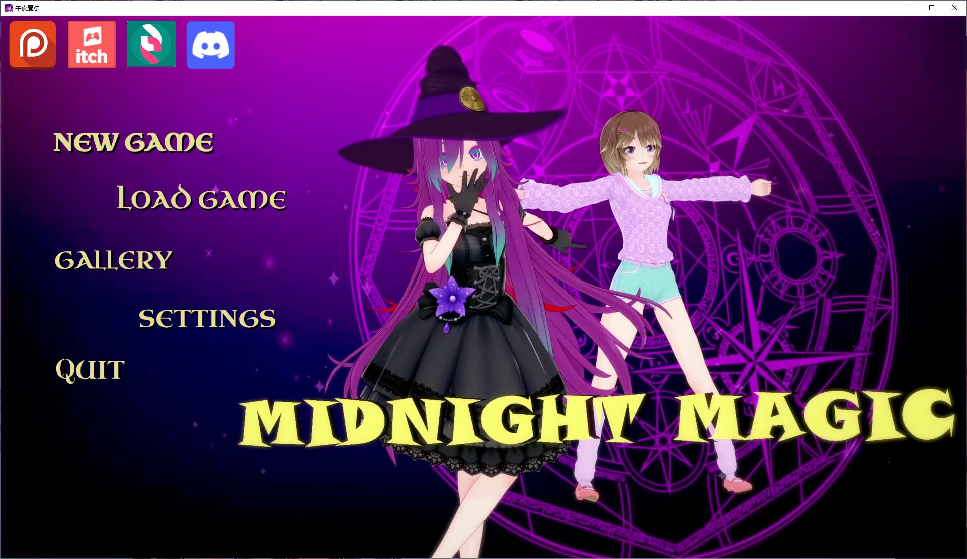 【Western SLG/Chinese/Animated】 Midnight Magic v0.0.12 Android + PC + MAC Official Chinese Infantry Version [Update/3.6G]
