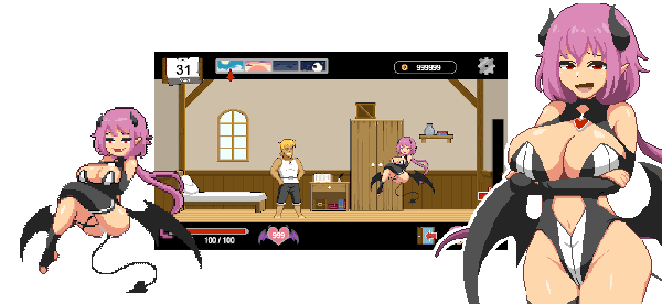 【Japanese SLG/Chinese/Pixel】Handyman Fantasy DLC1~3 Chinese infantry version【Update/1.4G】