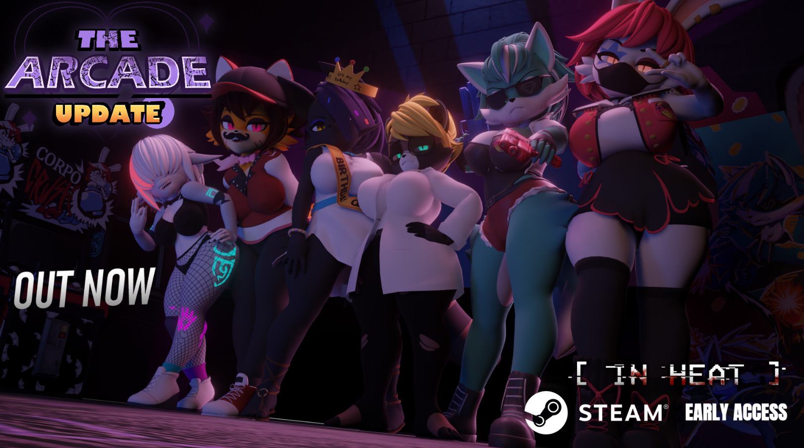 【Furry 3D/Chinese/Animated】Passionate Nights: Lustful Nights v0.4.03 Steam Official Chinese Infantry Version【Update/4.5G】