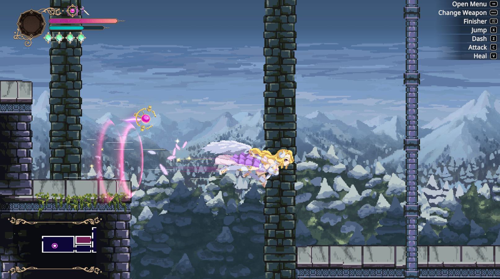 【Pixel ACT/Chinese/Animated】Demon Inheritor - Della's Lust Adventure Chinese Infantry Test Version【New Game/1.7G】