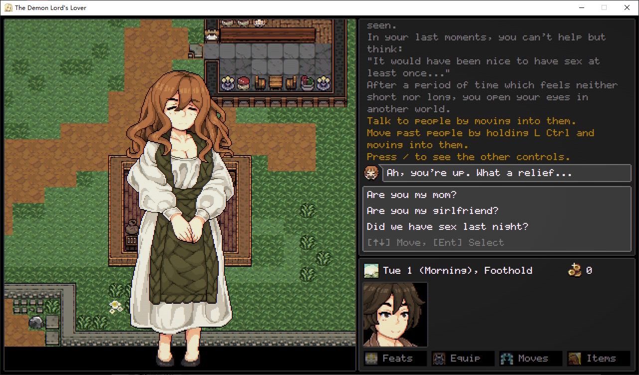 【Pixel RPG】The Demon Lord's Lover v0.15 Android + PC + MAC Test Version 【Update/1.7G】