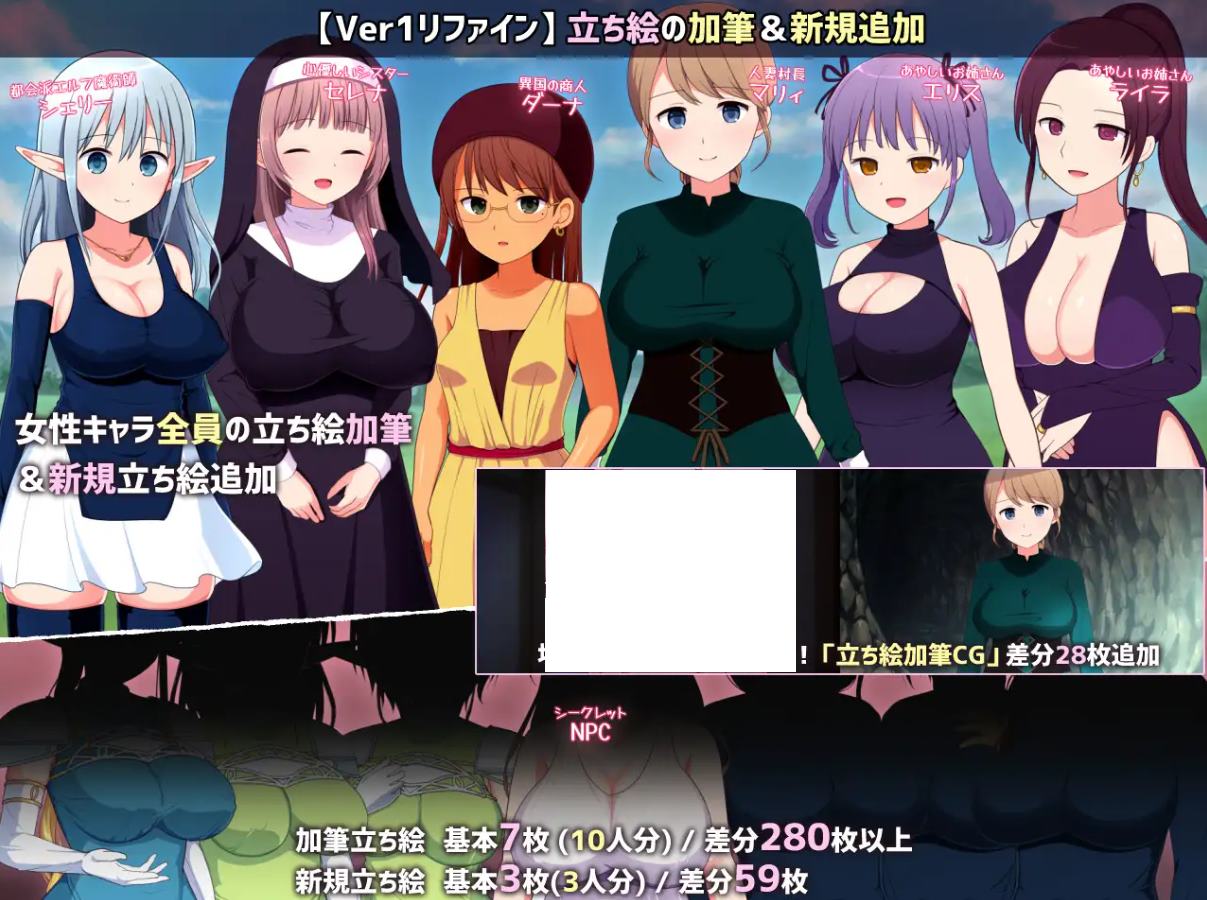 【Japanese RPG/Chinese translated】Immodest Cave Explorer Ver2+FD Machine Translation Version【New Release/1.3G】