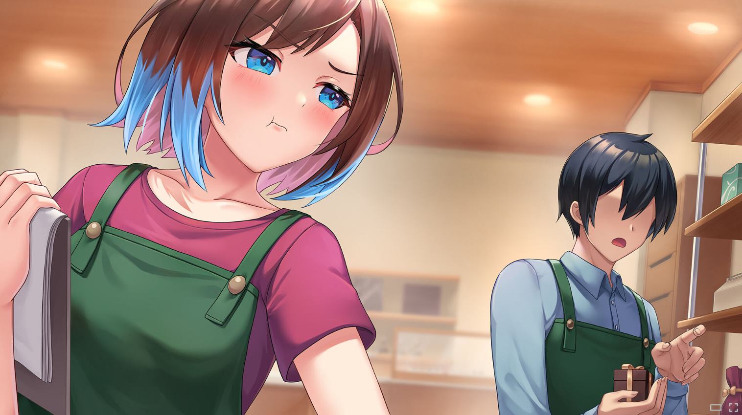 【Pure Love SLG/Chinese/Animated】Runaway Girl ~ Mili and Chocolate ~ Official Chinese Army Version【New Release/950M】