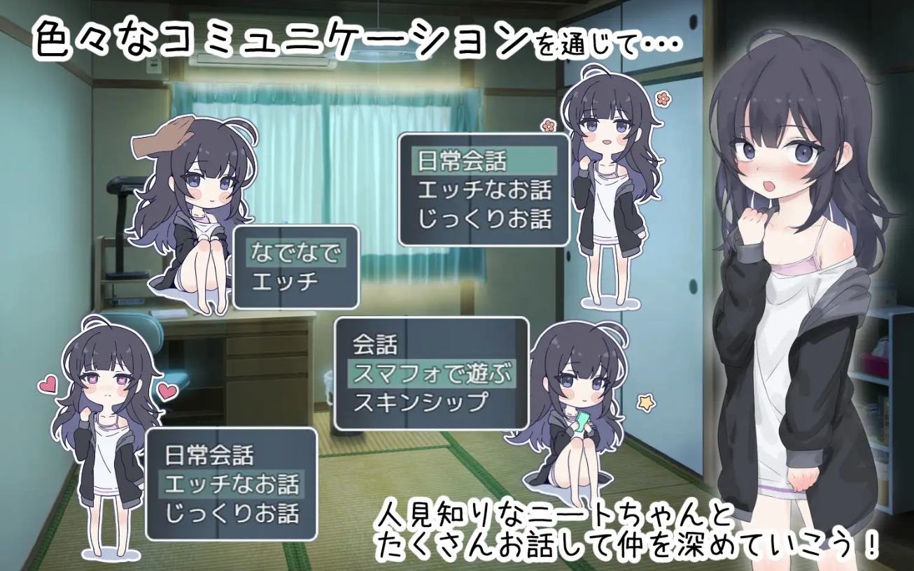 【RPG/Chinese/Full Voice】How to Raise a Happy NEET Steam Official Chinese Version【New Game/970M】